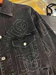 DG/AW black denim jacket - 3