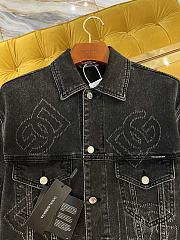 DG/AW black denim jacket - 2