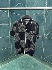 LV Lovers Logo Damier Motif Sweatshirt  - 1