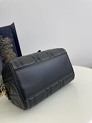 Dior Groove 25 Bag Black Macrocannage Calfskin 25 x 19 x 16 cm - 3