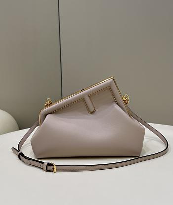 Fendi Light Brown Small First Bag 26x18x9.5cm 