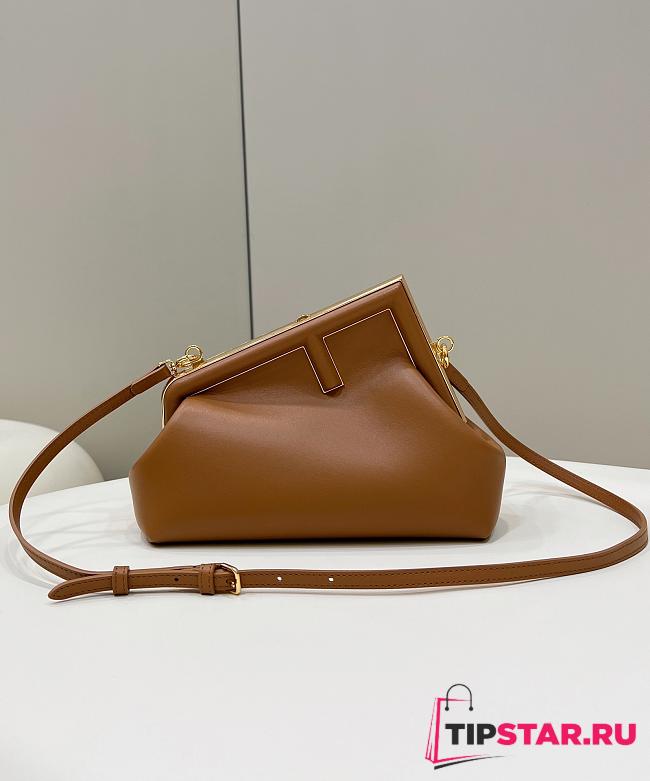 Fendi Brown Small First Bag 26x18x9.5cm - 1