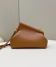 Fendi Brown Small First Bag 26x18x9.5cm - 6