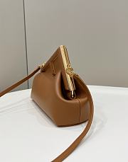 Fendi Brown Small First Bag 26x18x9.5cm - 4