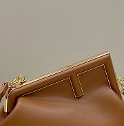 Fendi Brown Small First Bag 26x18x9.5cm - 2