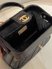 24A Handle Black Bag 12x18x7cm  - 6