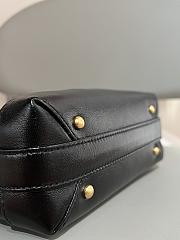 24A Handle Black Bag 12x18x7cm  - 4