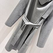 Hermes cashmere grey coat - 4