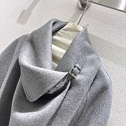 Hermes cashmere grey coat - 3