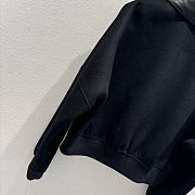 HM Handmade double-faced nylon cashmere black jacket - 5