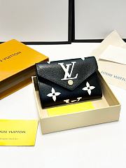 LV Pont 9 short black wallet 12*9*2.5cm - 1