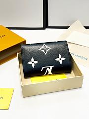 LV Pont 9 short black wallet 12*9*2.5cm - 3