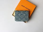 LV Monogram Jacquard Denim 11x8.5cm - 5