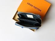 LV Monogram Jacquard Denim 11x8.5cm - 2