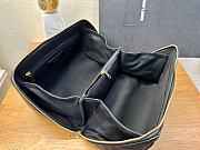 YSL Gaby Quilted Sheepskin Leather Cosmetic Bag 21x13x13 cm - 2