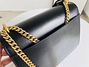 YSL Sunset Classic Sunset Black Bag 22×16×9cm - 6