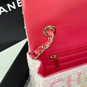 Chanel 24c Woolen Cf Large Mini-real Shot  20x13x7cm - 5