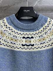 CL Fair Isle blue short-sleeve   - 3