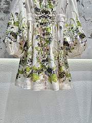 Australian ZIMMERMANN spring and summer elegant fresh print short dress - 4