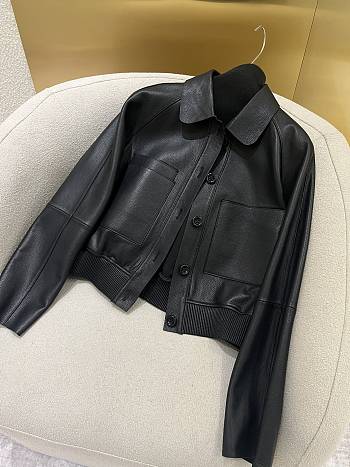 Hermes Minimalist line design small lapel short jacket