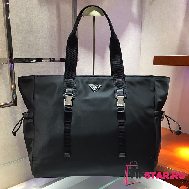 Prada Shopping Black Bag 41x34x16cm  - 1