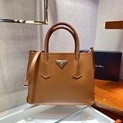  Prada Woven Light Brown Handbag 33x25x14.5cm - 1