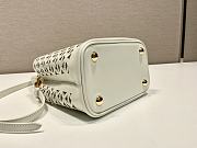 Prada Hollow Bucket White Bag 18X17X11.5CM - 6