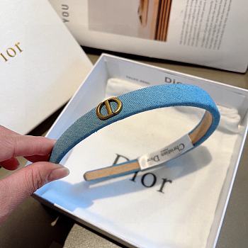 Dior's popular new narrow blue headband