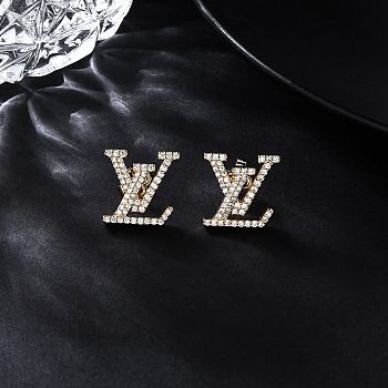 LV logo new earrings 