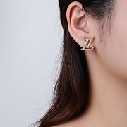 LV logo new earrings  - 5