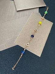 BVLGARI Bulgari hollow colored diamond skirt bracelet - 3