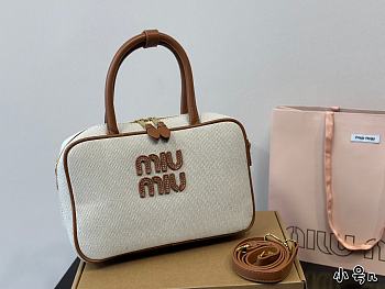 Miu Miu Offwhite Handbag 26*17cm