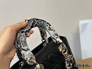 Dior Lambskin Lady Dior Bag 20CM - 5