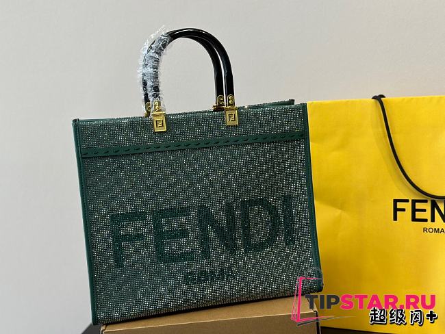 Fendi peekabo shopping bag 35CM - 1