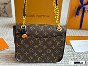 LV Passy Old Flower Messenger Bag 24*17cm - 3