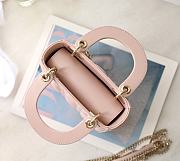 Lady Dior Vintage Pink Cannage 17*15*7cm - 2