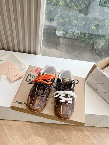 Miu Miu x New Balance Brown Men's shoes