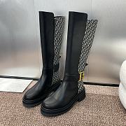 Dior Elastic Women's Heel Boots - 6