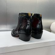 Dior D-West Chelsea color matching women's short boots - 5