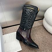 Dior D-West Chelsea color matching women's boots - 2