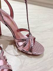 Christian Louboutin pink high-heeled sandals - 2