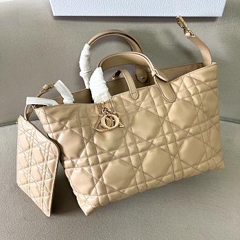 DIOR Toujours series medium light apricot 28.5X19X21.5cm