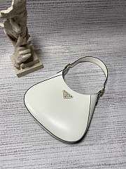 Prada Caftskin Box Shoudle Bag White 27x19x5cm - 2