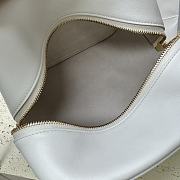 CELINE FOLDED CUBE WHITE BAG IN SMOOTH CALFSKIN LEATHER 20 x 15 x 13CM - 2