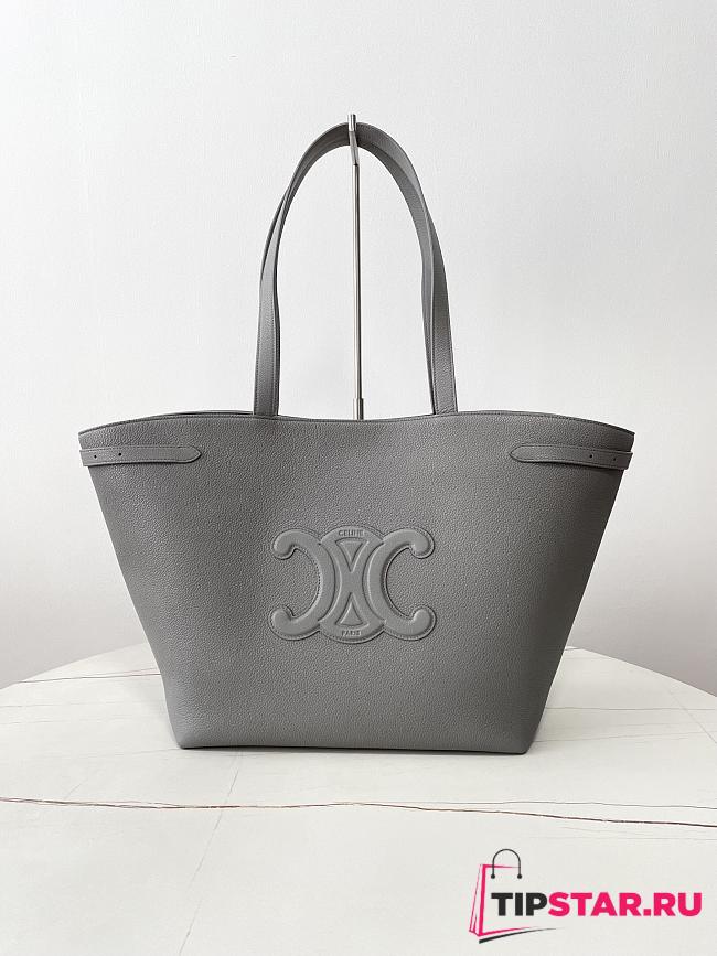 CELINE CABAS ANAIS GREY TOTE BAG 54×29.5×15cm - 1