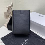 Celine Small Soft Grained Cowhide Leather Black Bucket Bag 18 x 25 x 12 cm - 1