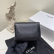 Celine Small Soft Grained Cowhide Leather Black Bucket Bag 18 x 25 x 12 cm - 4