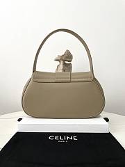  CELINE POLLY DARK BEIGE BAG 33×19×9cm - 5