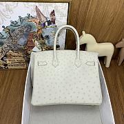 Hermes Birkin 30cm Gray Bag  - 5