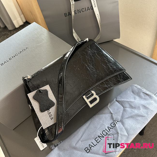 Balenciaga Hourglass Sliver Crossbody Bag Lisa Model 29cm - 1